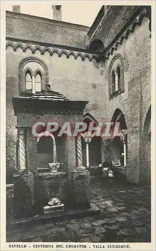 Ansichtskarte AK RAVELLO - CISTERNA DEL CHIOSTRO