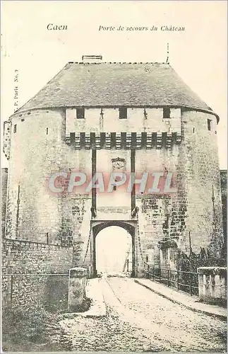 Cartes postales CAEN Porte de szcours du Ch�teau