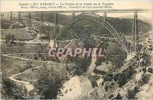 Ansichtskarte AK GARABIT - Le Viaduc et la Vallee de la Truyere