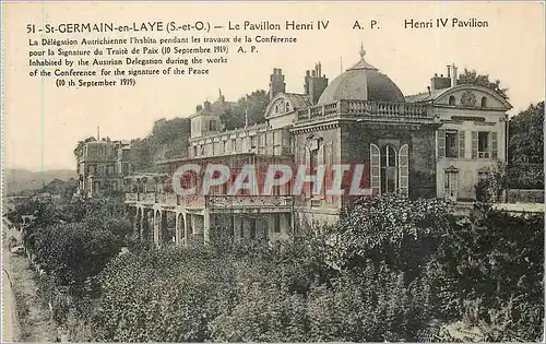 Cartes postales St-Germain-en-LAYE  - Le Pavillon Henri IV