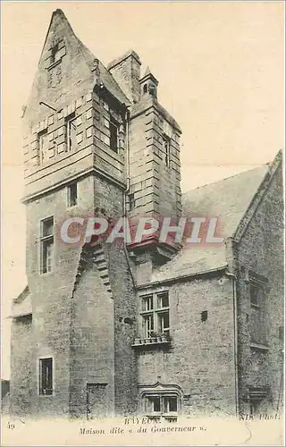 Ansichtskarte AK BAYEUX La Maison dite du Gouverneur