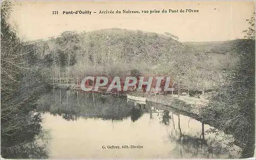 Ansichtskarte AK Pont-d'Ouilly - Arrivee du Noireau  vue prise du Pont de l'Orne