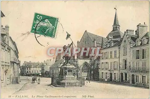 Ansichtskarte AK FALAISE - La Place Guillaume-le-Conquerant