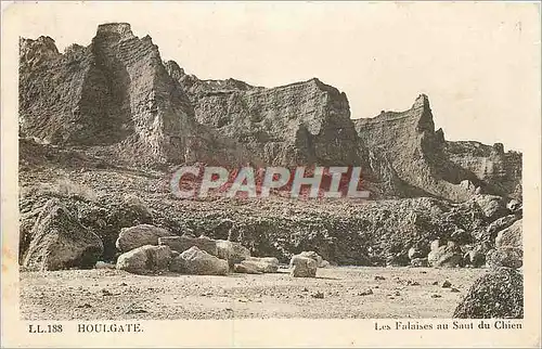 Cartes postales HOULGATE - Les Falaises au Saut du Chien