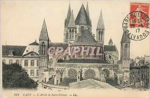 Cartes postales C AEN - L'Abside de Saint-Etienne