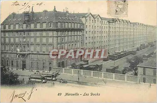 Cartes postales Marseille - Les Docks