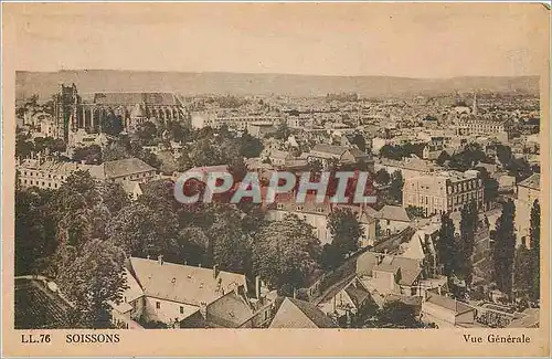Cartes postales SOISSONS - Vue g�n�rale