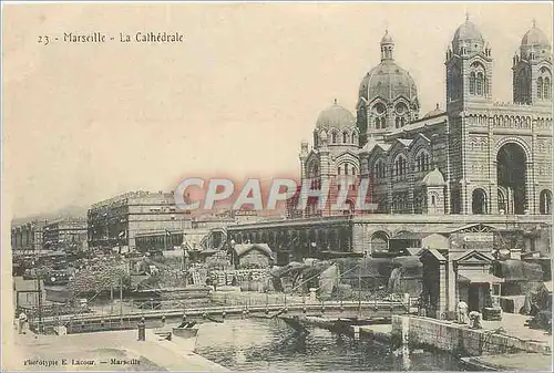 Ansichtskarte AK Marseille - La Cath�drale