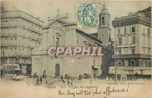 Ansichtskarte AK Marseille - L'Eglise des Augustins