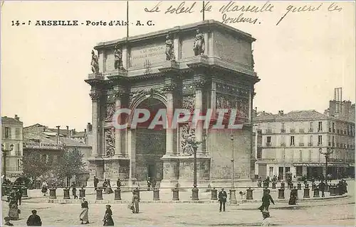 Cartes postales MARSEILLE - Porte d'Aix