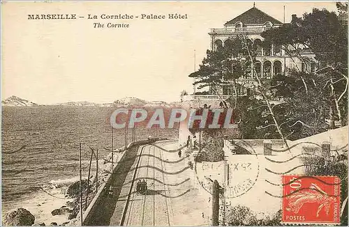 Cartes postales MARSEILLE - La Corniche - Palace Hotel