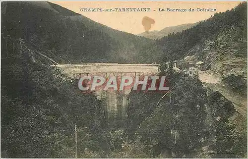 Cartes postales CHAMPS-sur-TARENTAINE - La Barrage de Coindre