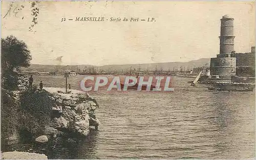 Cartes postales MARSEILLE - Sortie du Port