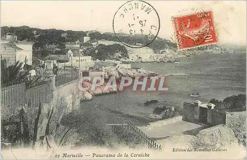 Cartes postales Marseille - Panorama de la Corniche