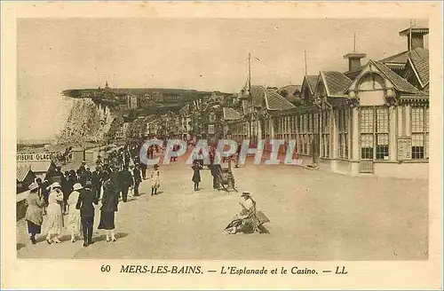 Cartes postales MER-LES-BAINS - L'Esplanade et le Casino