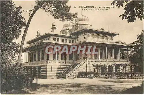 Cartes postales ARCACHON C�te d'Argent Le casino Mauresque