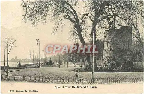 Cartes postales Quai et Tour Haidimand � Ouchy