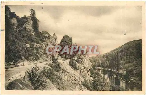 Cartes postales Vall�e de Chouvigny - La Sioule au Roc Armand