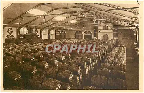 Cartes postales Collection CHAMPAGNE POMMERY & GRENO - REIMS. Un cellier rempli de vins nouveaux