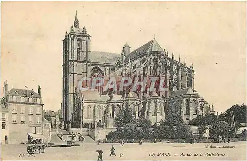 Ansichtskarte AK LE MANS - Abside de la cath�drale