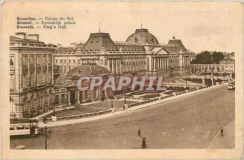 Cartes postales Bruxelles - Palais du Roi