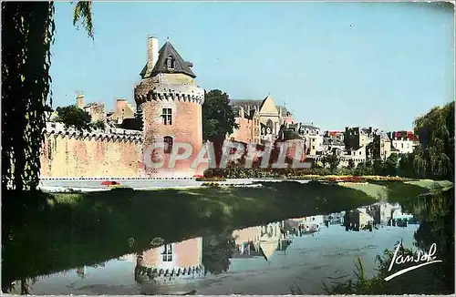 Moderne Karte VANNES (Morbilan) - Les Remparts