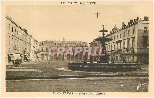 Cartes postales CASTRES - Place Jean-Jaures