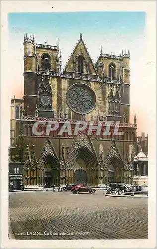 Ansichtskarte AK LYON - Cath�drale Saint-Jean