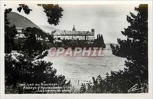 Ansichtskarte AK Lac du Bourget - Abbaye d'Hautecombe vue � travers les arbres