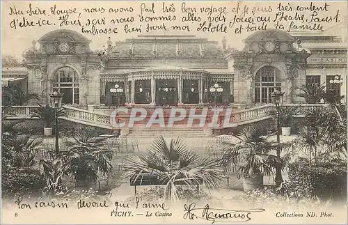 Cartes postales VICHY - Le Casino