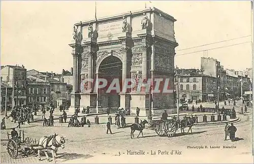 Cartes postales Marseille - La Porte d'Aix