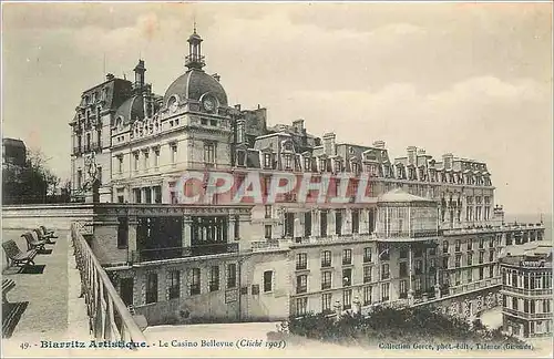 Ansichtskarte AK Biarritz Artistique - Le Casino Bellevue