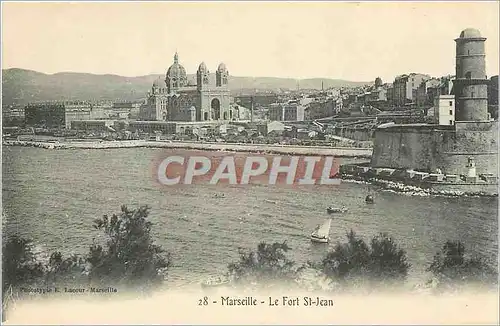 Cartes postales Marseille - Le Fort St-Jean