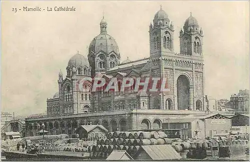 Ansichtskarte AK Marseille - La Cath�drale