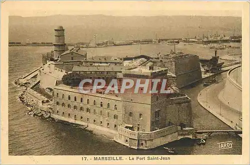 Cartes postales Marseille - Le Fort St-Jean