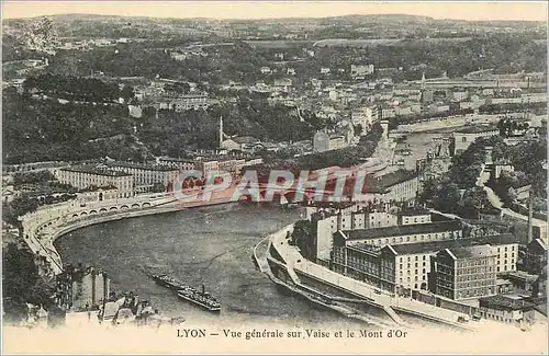 Cartes postales LYON - Vue g�n�rale sur Vaise et le Mont d'Or