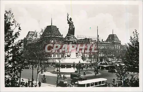 Ansichtskarte AK PARIS EN FLANANT - Place de la R�publique