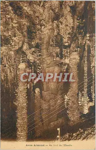 Cartes postales Aven Armand - Au fond de l'Eboulis