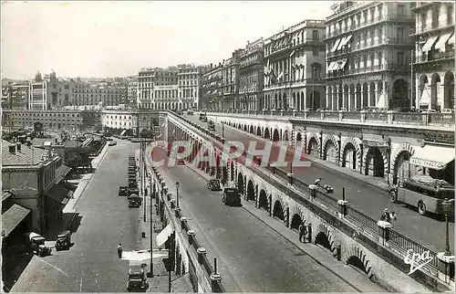 Moderne Karte Alger - Boulevard Carnot les Rampes et la pr�fecture