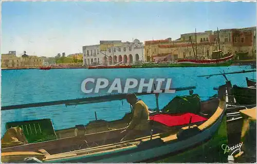 Cartes postales moderne BIZERTE (Tunisie) - Le Vieux Port Bateau