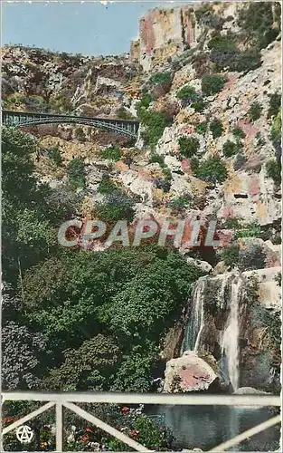 Moderne Karte TLEMCEN - Les Cascades du Meffrouch