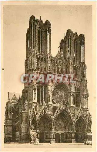 Ansichtskarte AK LA VILLE RENAISSANTE Reims - La Cath�drale