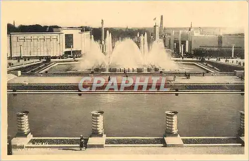 Cartes postales Miroir d'eau Bruxelles