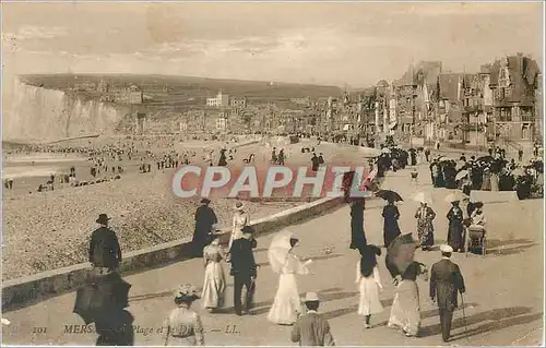 Cartes postales MERS - La plage et la Digue