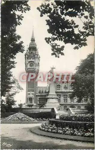 Moderne Karte CALAIS - L'Hotel de Ville vu du Parc St-Pierre