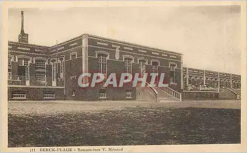Cartes postales Berck-Plage - Sanatorium V. M�nard
