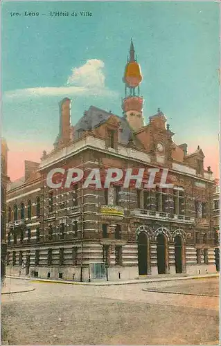 Cartes postales Lens l'Hotel de Ville