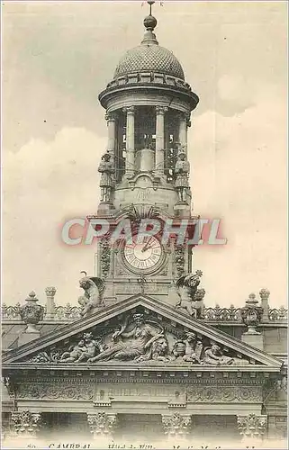 Cartes postales Cambrai l'Hotel de Ville