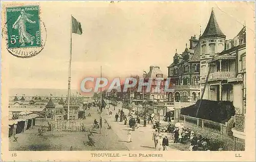 Cartes postales Trouville les Planches