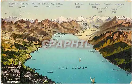 Cartes postales Lausanne